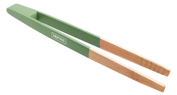 Nerthus Бамбукова щипка с магнит - зелена