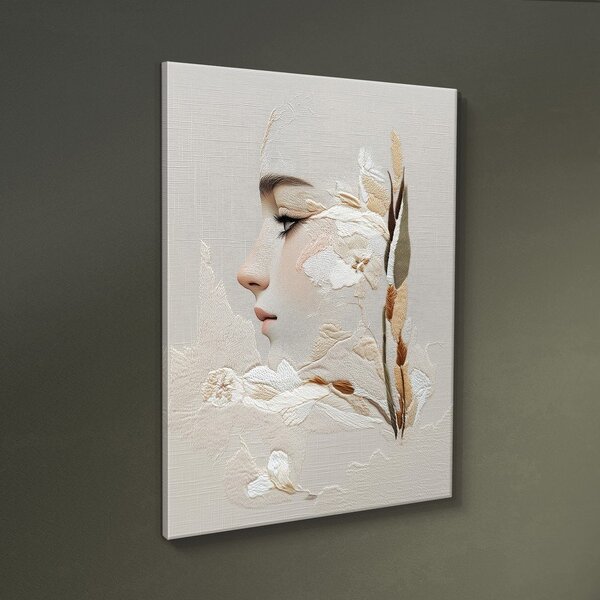 Картина 60x80 cm Stitched Bloom – Styler