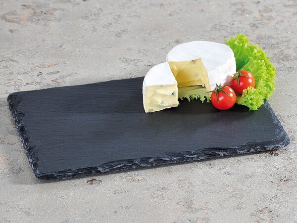 Плато/плоча за сервиране 30x20x0.7см SLATE NATURAL KESPER