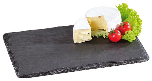 Плато/плоча за сервиране 30x20x0.7см SLATE NATURAL KESPER