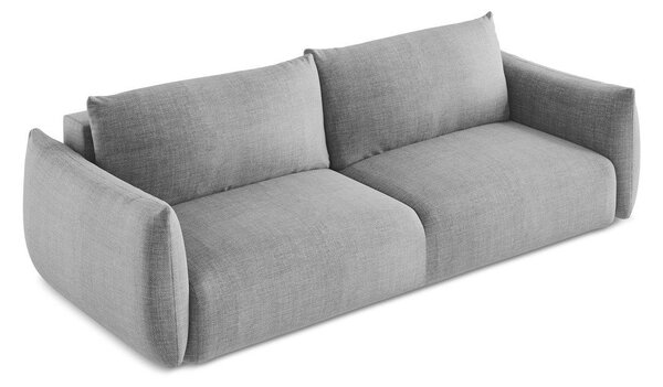 Светлосив разтегателен диван 230 cm Leila – Makamii