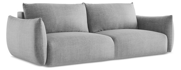 Светлосив разтегателен диван 230 cm Leila – Makamii
