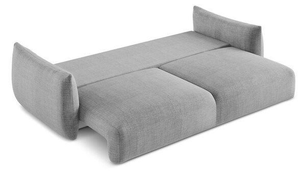 Светлосив разтегателен диван 230 cm Leila – Makamii