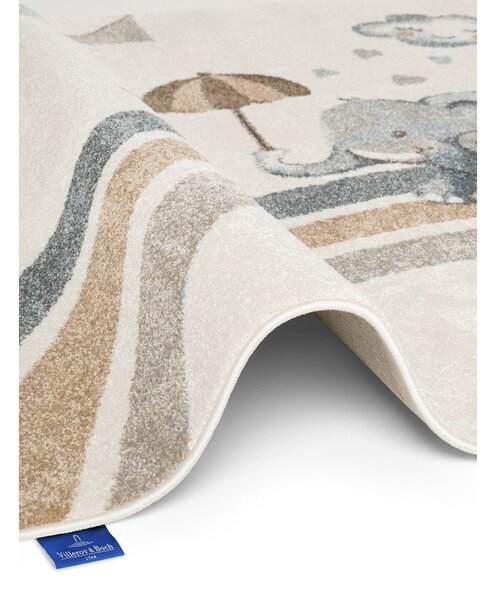 Кремав детски килим 120x170 cm Walk like an Elephant Rainy Party – Villeroy&Boch