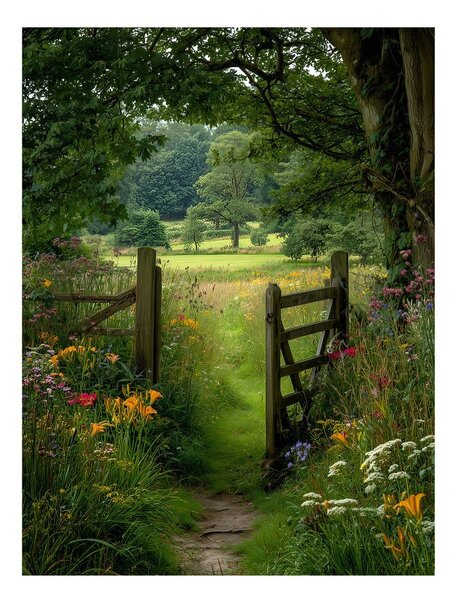 Картина 60x80 cm Garden Gate – Styler