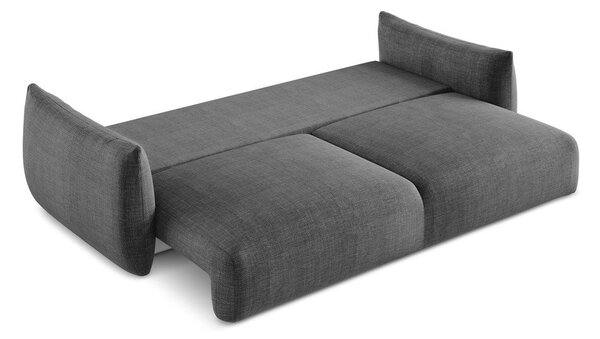 Тъмносив разтегателен диван 230 cm Leila – Makamii