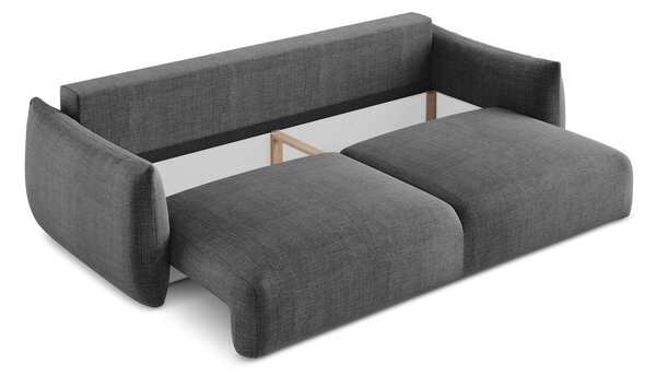Тъмносив разтегателен диван 230 cm Leila – Makamii