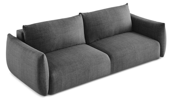 Тъмносив разтегателен диван 230 cm Leila – Makamii