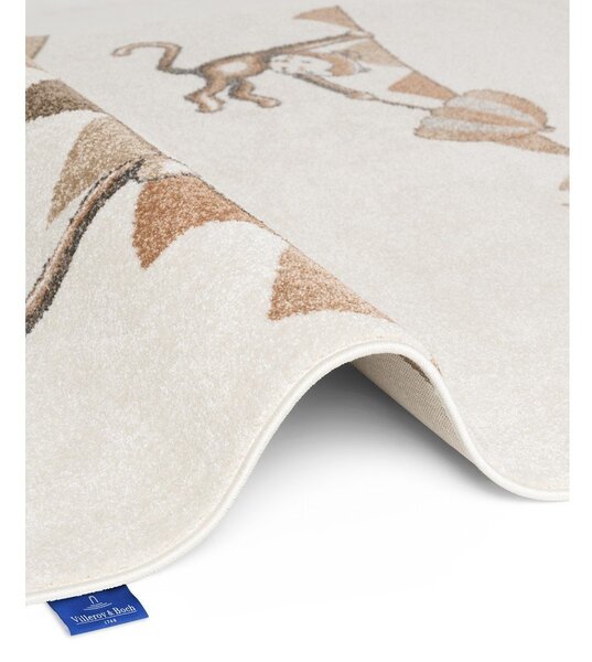 Кремав детски килим 120x170 cm Roar like a Lion Rainbow Party – Villeroy&Boch