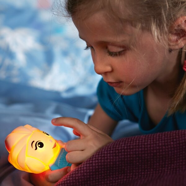 Philips 71768/03/16 - LED детска лампа DISNEY ELSA LED/0,3W/3V