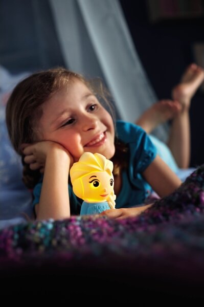 Philips 71768/03/16 - LED детска лампа DISNEY ELSA LED/0,3W/3V