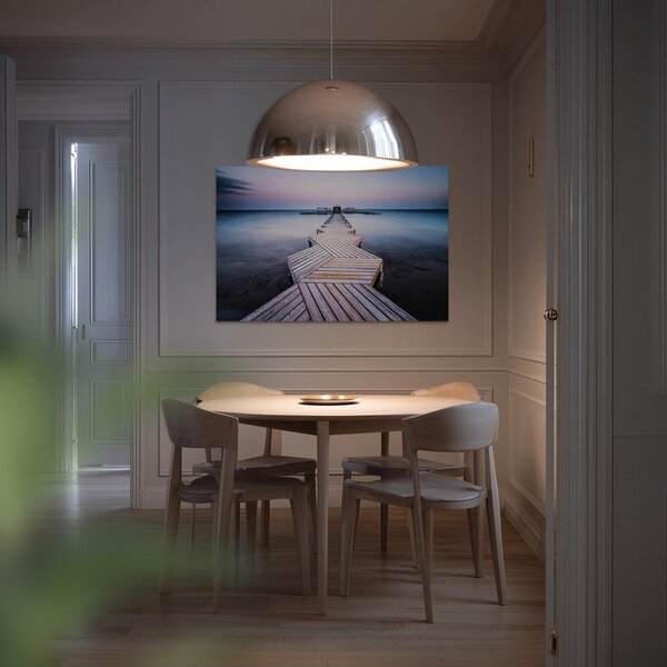 Картина 113x85 cm Twilight Pier – Styler