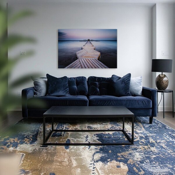 Картина 113x85 cm Twilight Pier – Styler