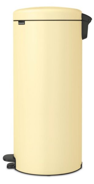 Кош за боклук с педал Brabantia NewIcon 1008852, 30 л, Плавно затваряне, Противоплъзгаща основа, Жълт