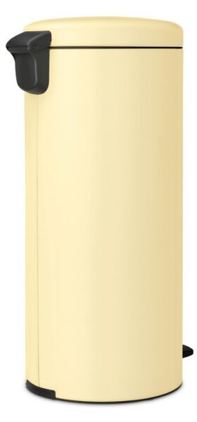 Кош за боклук с педал Brabantia NewIcon 1008852, 30 л, Плавно затваряне, Противоплъзгаща основа, Жълт