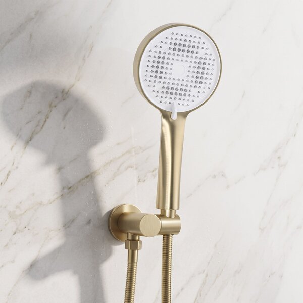 Душ система за вграждане Rea Grace Brush Gold + BOX