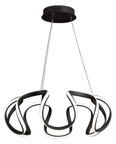 Полилей PASSO LED, черен, 40W, 4000K
