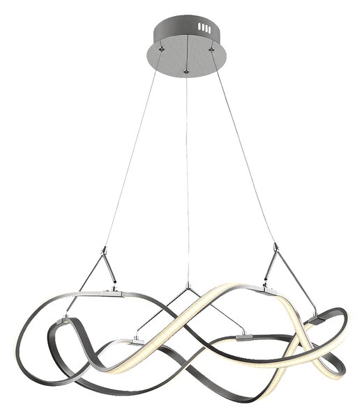 Полилей MINUET LED, никел, 30W, 3000K