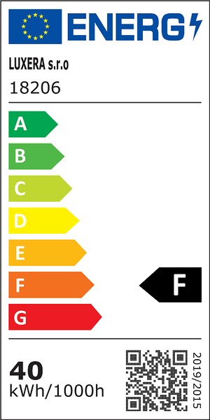 Полилей PASSO LED, черен, 40W, 4000K