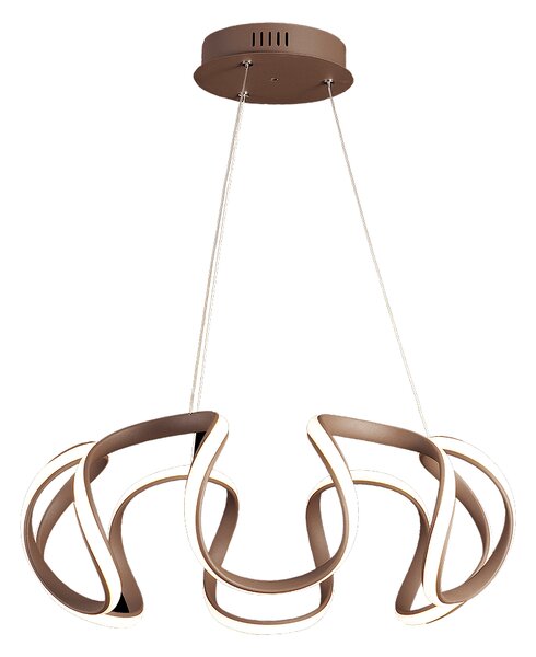 Полилей PASSO LED, кафяв, 40W, 3000K