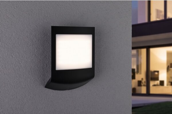 Paulmann 94513 - RGBW LED/8,2W IP44 Външна стенна лампа PADEA 230V