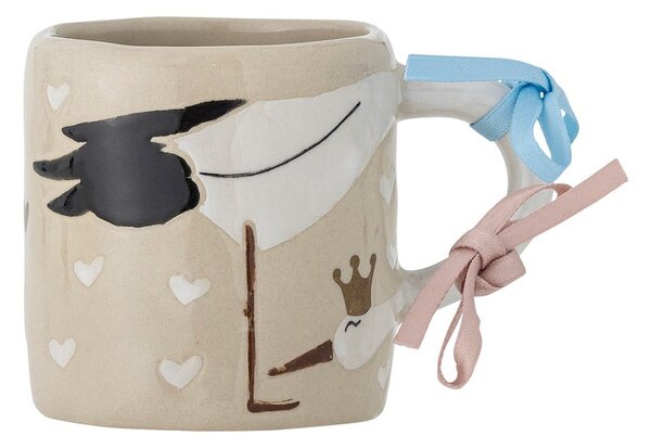 Бежова керамична детска чаша 225 ml Bambino – Bloomingville Mini