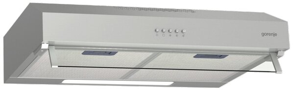 Абсорбатор Gorenje WHU629EX/M, свободностоящ, 249m3, 1 мотор, инокс, LED светлина, електронно управление