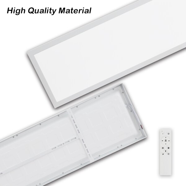 Brilagi-LED Димируемо осветително тяло за баня FRAME SMART LED/50W/230V IP44 бяло+дистанционно управление