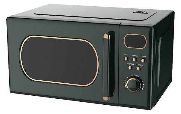Микровълнова фурна Finlux FMO-2053 Grun, механично управление, 700W, 20л. обем, 5 степени на мощност, 8 програми, функция размразяване, зелена
