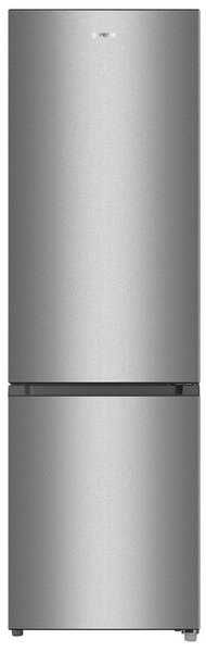 Хладилник с фризер Gorenje RK4182PS4, клас E, 269 л. общ обем, свободностоящ, 210kWh/годишно, сив