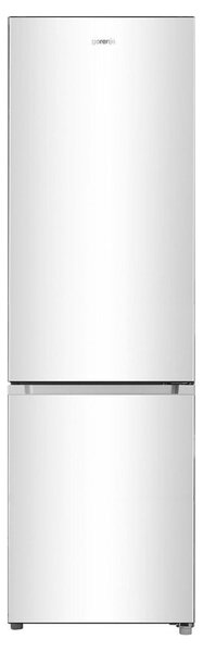 Хладилник с фризер Gorenje RK4182PW4, клас E, 269 л. общ обем, свободностоящ, 210kWh/годишно, бял