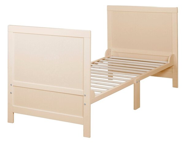 Детско креватче 70x140 cm с регулируема височина в естествен цвят Easy Sleep – Roba