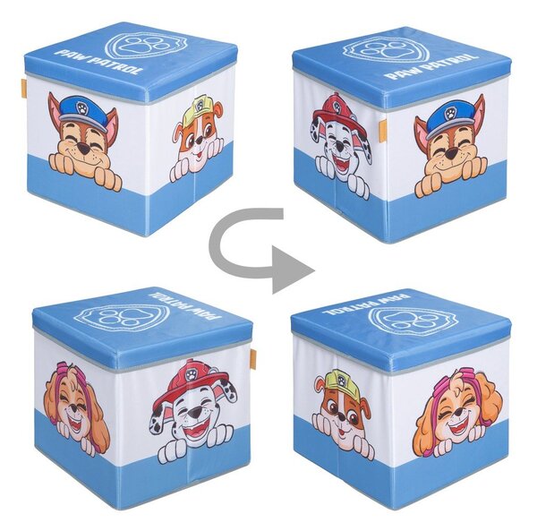Текстилен органайзер за детски играчки 30x30x30 cm Paw Patrol – Roba