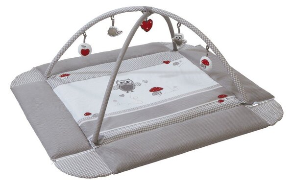 Сиво детско килимче за игра 75x85 cm Adam & Eule – Roba