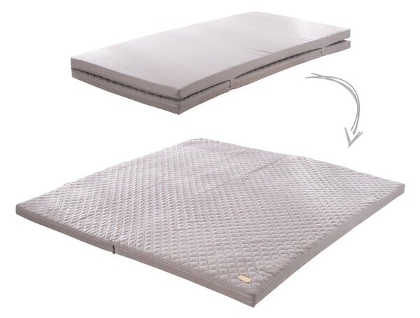 Тъмносиво детско килимче за игра 120x120 cm Style – Roba