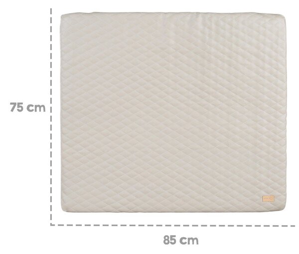 Постелка за преобуване 75x85 cm Greyish gesteppt – Roba