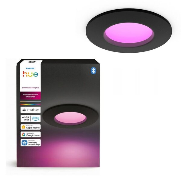 Philips - LED RGBW, димируемо осветително тяло за окачен таван за баня Hue SLIM LED/8,3W/230V IP44