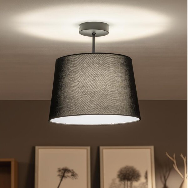 Brilagi - LED полилей CERIA за директен монтаж на тавана, 1xE27/60W/230V, Ø 30 см, черен