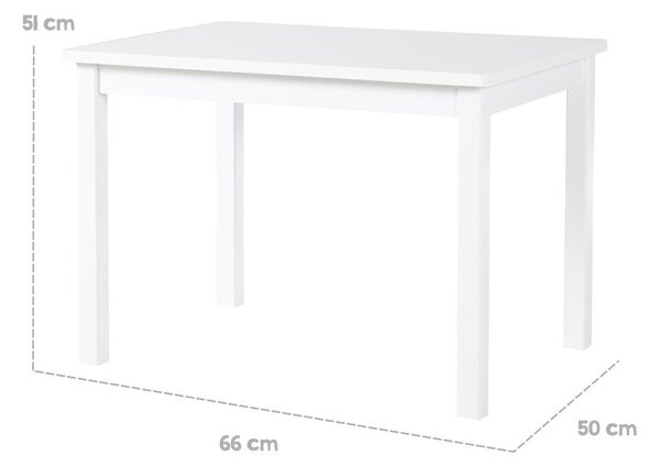 Детска маса 50x66,5 cm – Roba