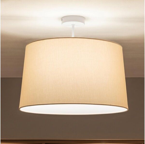 Brilagi - LED плафон CERIA 1xE27/60W/230V Ø 45 cm бял/бежов
