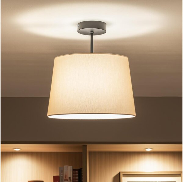 Brilagi - LED плафон CERIA 1xE27/60W/230V Ø 30 см черно/бежово