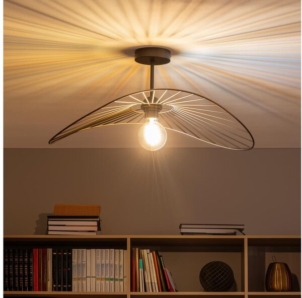 Brilagi - LED полилей с повърхностен монтаж CERIA WIRE 1xE27/60W/230V 40x56 см черен/бронзов
