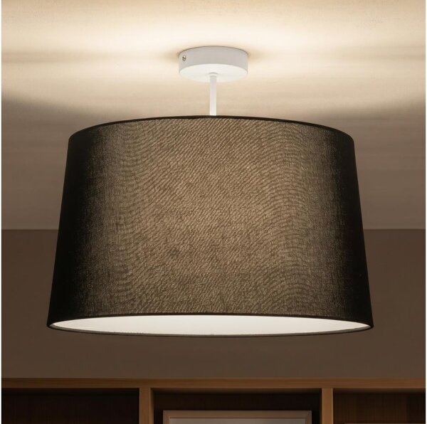 Brilagi - LED повърхностно монтиран полилей CERIA 1xE27/60W/230V Ø 45 cm бял/черен