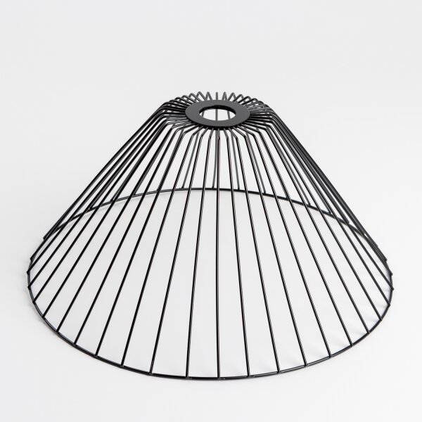 Brilagi - LED полилей за повърхностен монтаж CERIA WIRE 1xE27/40W/230V Ø 45 см черен/дъб