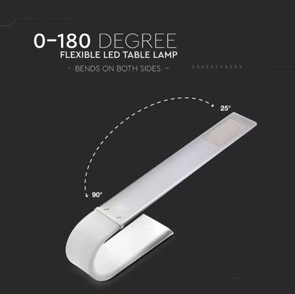 LED гъвкава настолна лампа, димируема, 6,5W, 5V, 3000K-6000K