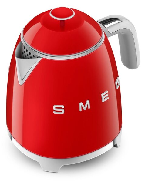 Червена електрическа кана от неръждаема стомана 800 ml Retro Style – SMEG