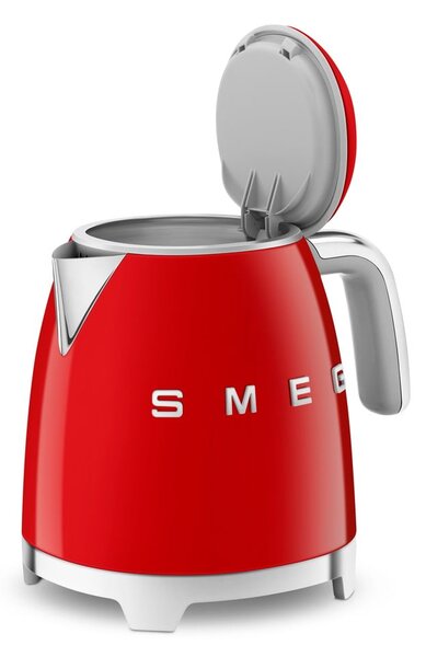 Червена електрическа кана от неръждаема стомана 800 ml Retro Style – SMEG