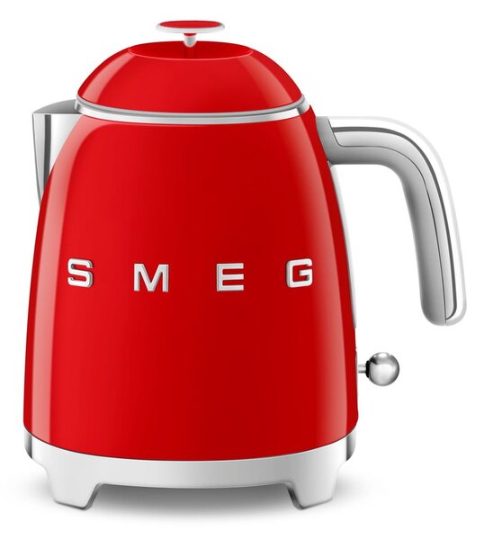 Червена електрическа кана от неръждаема стомана 800 ml Retro Style – SMEG