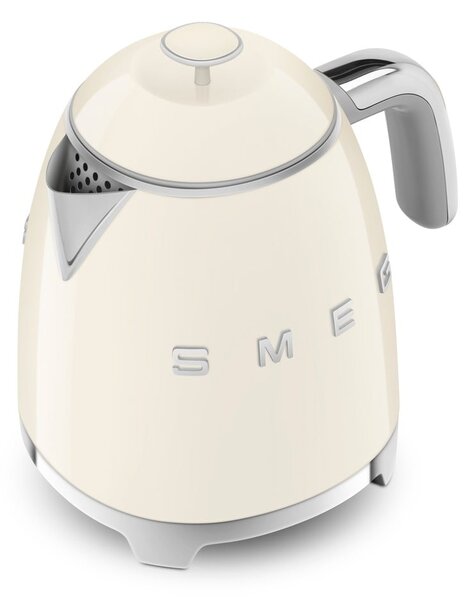 Кремава електрическа кана от неръждаема стомана 800 ml Retro Style – SMEG