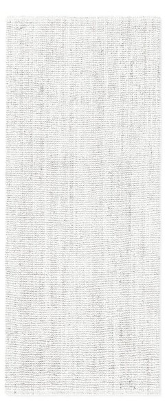 Светлосива двустранна ръчно изработена ютена пътека 80x200 cm Bouclé Jaipur – Hanse Home